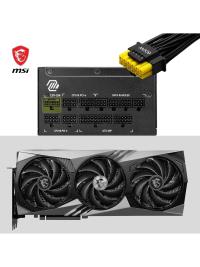 MSI MAG A1250GL PCIE5 1250W 80+ Gold Power Supply Bilgisayar Güç Kaynağı